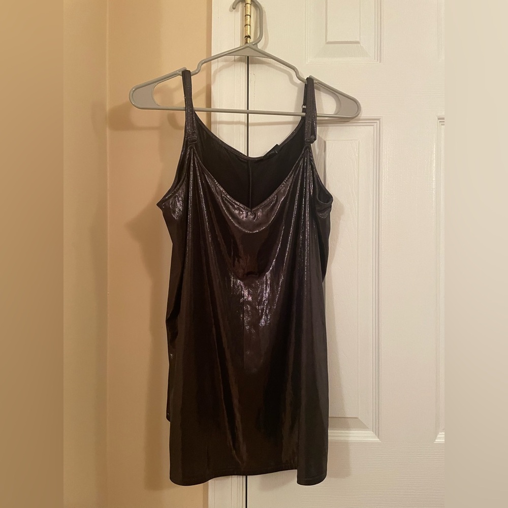 Torrid Metallic Grey Cami in size 1